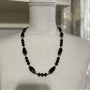 Vintage Trifari Black Necklace